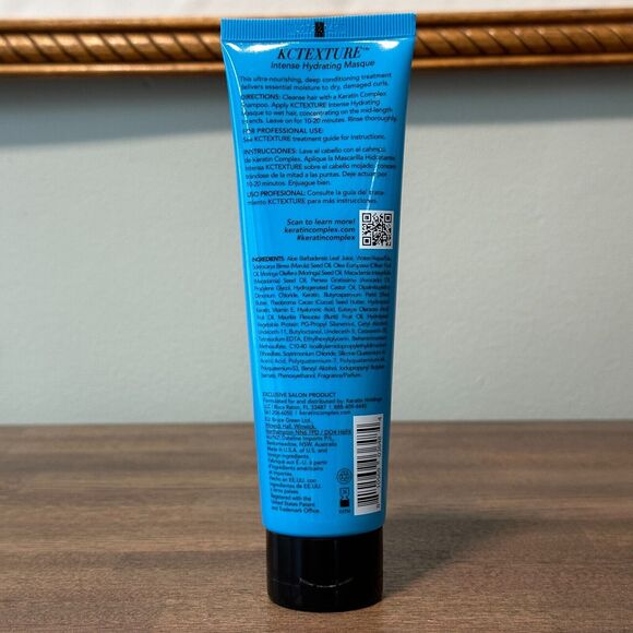 NEW Keratin Complex KCTEXTURE Intense Hydrating Masque 4 oz Cocoa Butter Aloe - Picture 4 of 10